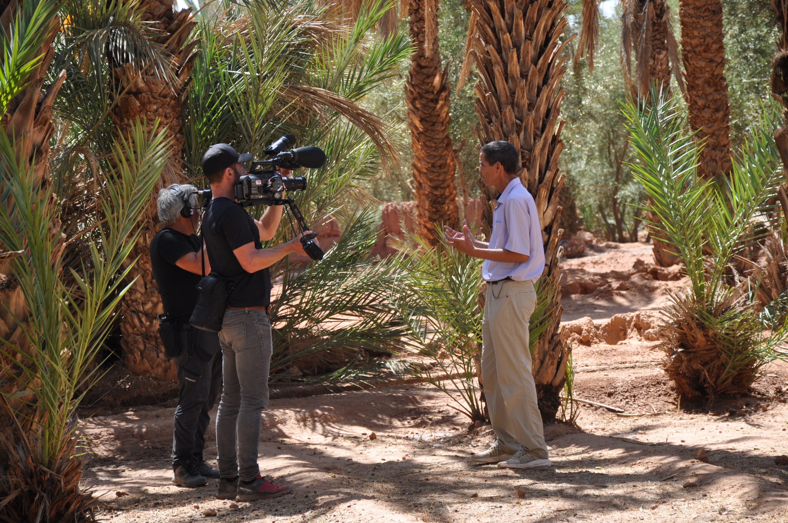 L’AOFEP participe à la réalisation d’un documentaire sur les oasis pour ARTE